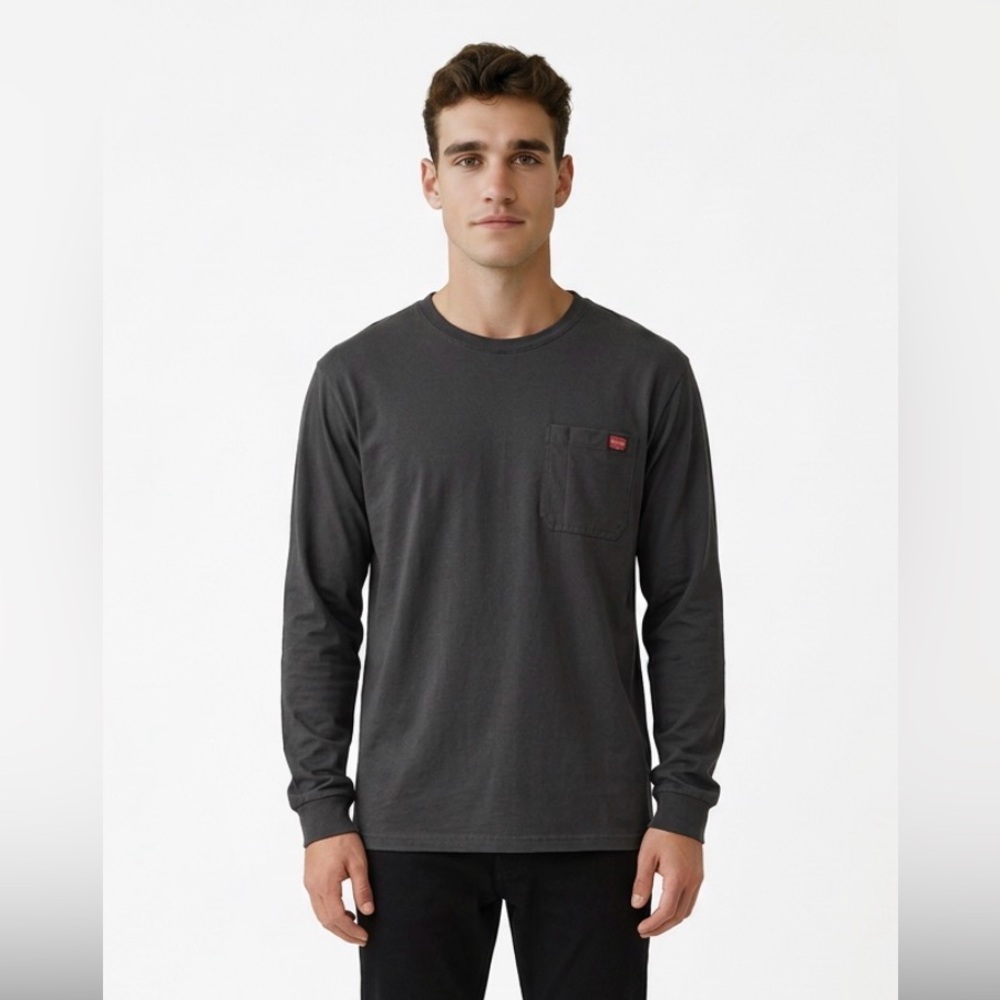 Wrangler Dark Gray Long Sleeve Shirt